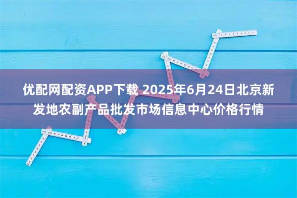 优配网配资APP下载 2025年6月24日北京新发地农副产品批发市场信息中心价格行情