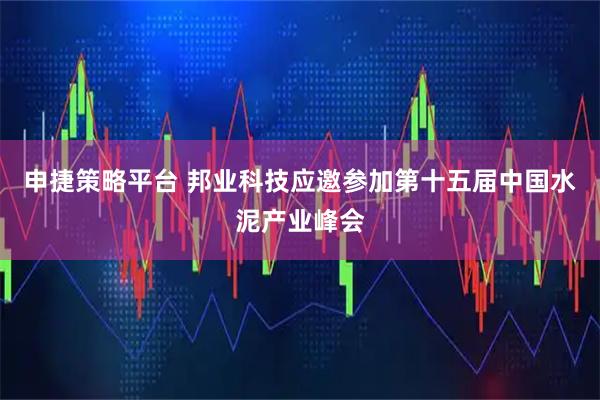 申捷策略平台 邦业科技应邀参加第十五届中国水泥产业峰会